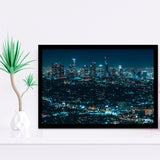 Night City Framed Art Prints Wall Art Decor, Framed Picture, Home Decor