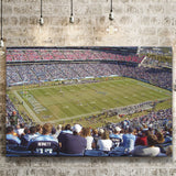 Nissan Stadium Canvas Prints Tennessee Titans Wall Art American,Sport Stadium Art Prints, Fan Gift, Wall Decor