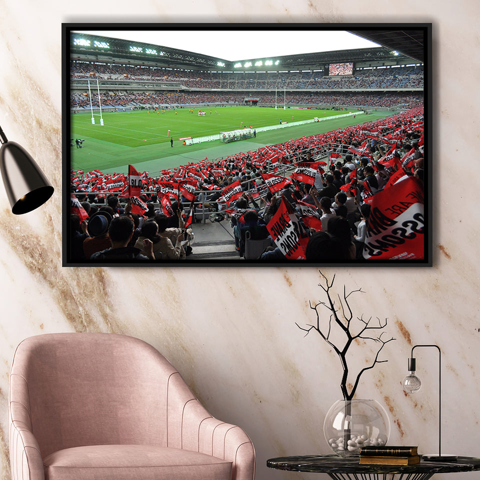 Nissan Stadium, Stadium Canvas, Sport Art, Gift for him, Framed Canvas Prints Wall Art Decor, Framed Picture