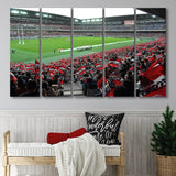 Nissan Stadium, Stadium Canvas, Sport Art, Gift for him, Multi Panels B, Canvas Prints Wall Art Decor