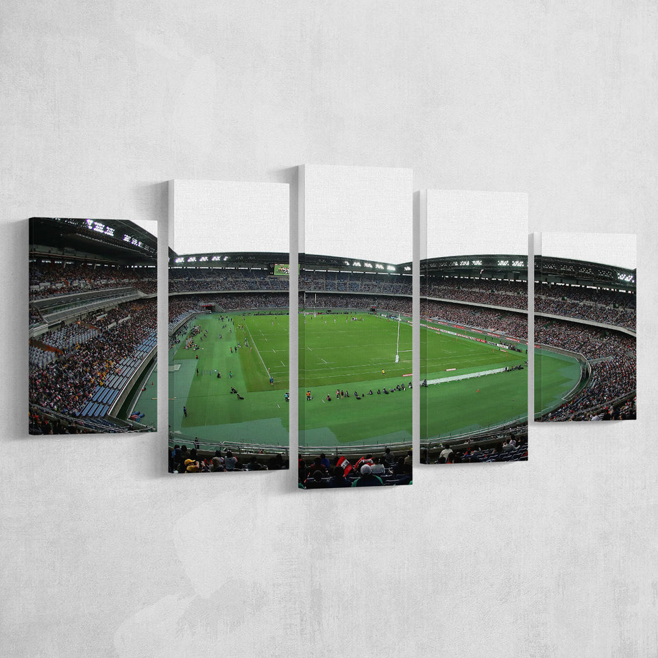 Nissan Stadium Yokohama, Stadium Canvas, Sport Art, Large Canvas, Multi Panels, Canvas Prints Wall Art Decor