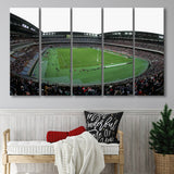 Nissan Stadium Yokohama, Stadium Canvas, Sport Art, Gift for him, Multi Panels B, Canvas Prints Wall Art Decor