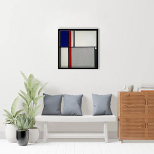 Nonobjective II by Roy Lichtenstein-Arr Print, Canvas Art, Frame Art, Plexiglass cover