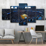 North Carolina Stadium Canvas Prints Dean E Smith Center Wall,Multi Panels,Sport Stadium Art Prints, Fan Gift