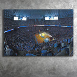 North Carolina Tar Heels Stadium Canvas Prints Dean Smith Center,Sport Stadium Art Prints, Fan Gift, Wall Decor