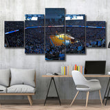 North Carolina Tar Heels Stadium Canvas Prints Dean Smith Center,Multi Panels,Sport Stadium Art Prints, Fan Gift