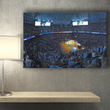 North Carolina Tar Heels Stadium Canvas Prints Dean Smith Center,Sport Stadium Art Prints, Fan Gift, Wall Decor