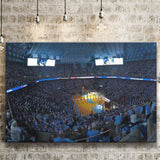 North Carolina Tar Heels Stadium Canvas Prints Dean Smith Center,Sport Stadium Art Prints, Fan Gift, Wall Decor