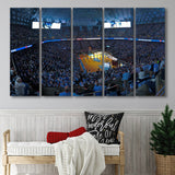North Carolina Tar Heels Stadium Canvas Prints Dean Smith Center,Multi Panels B,Sport Stadium Art Prints, Fan Gift