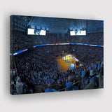 North Carolina Tar Heels Stadium Canvas Prints Dean Smith Center,Sport Stadium Art Prints, Fan Gift, Wall Decor