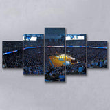 North Carolina Tar Heels Stadium Canvas Prints Dean Smith Center,Multi Panels,Sport Stadium Art Prints, Fan Gift
