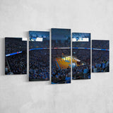 North Carolina Tar Heels Stadium Canvas Prints Dean Smith Center,Multi Panels,Sport Stadium Art Prints, Fan Gift