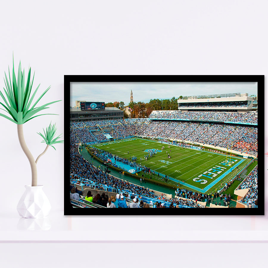 North Carolina Tar Heels Stadium Art Prints Kenan Memorial Stadium,Sport Stadium Art Prints, Fan Gift, Wall Decor
