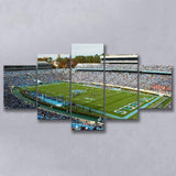 North Carolina Tar Heels Stadium Canvas Prints Kenan Memorial Stadium,Multi Panels,Sport Stadium Art Prints, Fan Gift