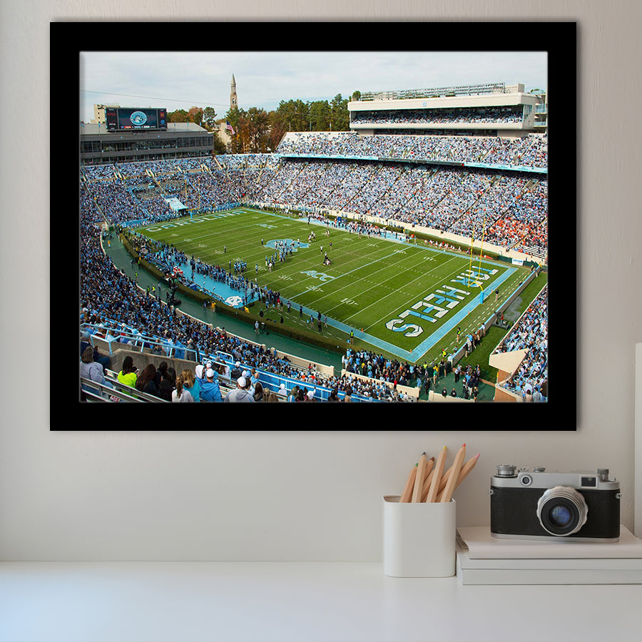 North Carolina Tar Heels Stadium Art Prints Kenan Memorial Stadium,Sport Stadium Art Prints, Fan Gift, Wall Decor