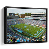 North Carolina Tar Heels Stadium Framed Canvas Prints Kenan Memorial Stadium,Sport Stadium Art Prints, Fan Gift