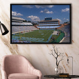 North Carolina Tar Heels Stadium Framed Canvas Prints Kenan Memorial Stadium,Sport Stadium Art Prints, Fan Gift