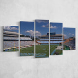North Carolina Tar Heels Stadium Canvas Prints Kenan Memorial Stadium,Multi Panels,Sport Stadium Art Prints, Fan Gift