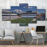 North Carolina Tar Heels Stadium Canvas Prints Kenan Memorial Stadium,Multi Panels,Sport Stadium Art Prints, Fan Gift