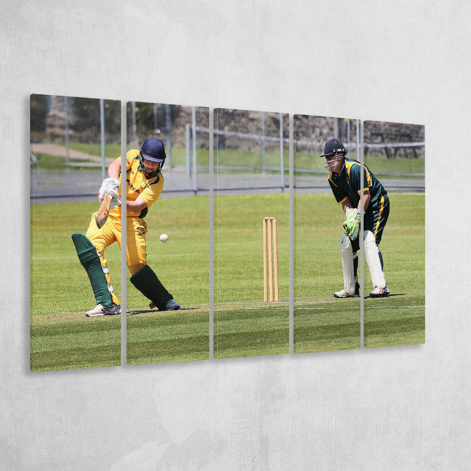 Northland Cricket, Stadium Canvas, Sport Art, Gift for him, Multi Panels B, Canvas Prints Wall Art Decor