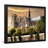 Notre Dame Cathedral Framed Wall Art Prints - Framed Prints, Prints for Sale, Framed Art
