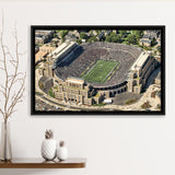 Notre Dame Football Stadium, Stadium Canvas, Sport Art, Gift for him, Framed Canvas Prints Wall Art Decor, Framed Picture