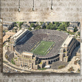 Notre Dame Football Stadium, Stadium Canvas, Sport Art, Gift for him, Fan Gift, Canvas Prints Wall Art Decor