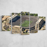 Notre Dame Football Stadium, Stadium Canvas, Sport Art, Large Canvas, Multi Panels, Canvas Prints Wall Art Decor