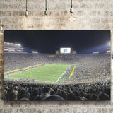 Notre Dame Stadium Canvas Prints Notre Dame Fighting Irish,Sport Stadium Art Prints, Fan Gift, Wall Decor