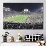 Notre Dame Stadium Canvas Prints Notre Dame Fighting Irish,Sport Stadium Art Prints, Fan Gift, Wall Decor