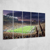 Notre Dame Stadium, Stadium Canvas, Sport Art, Gift for him, Multi Panels B, Canvas Prints Wall Art Decor
