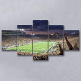 Notre Dame Stadium, Stadium Canvas, Sport Art, Large Canvas, Multi Panels, Canvas Prints Wall Art Decor