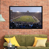 Notre Dame Stadium Wall Art American Football Stadium,Sport Stadium Art Prints, Fan Gift, Wall Decor