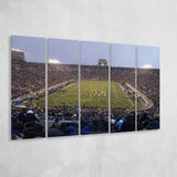 Notre Dame Stadium Wall Art American Football Stadium,Multi Panels B,Sport Stadium Art Prints, Fan Gift