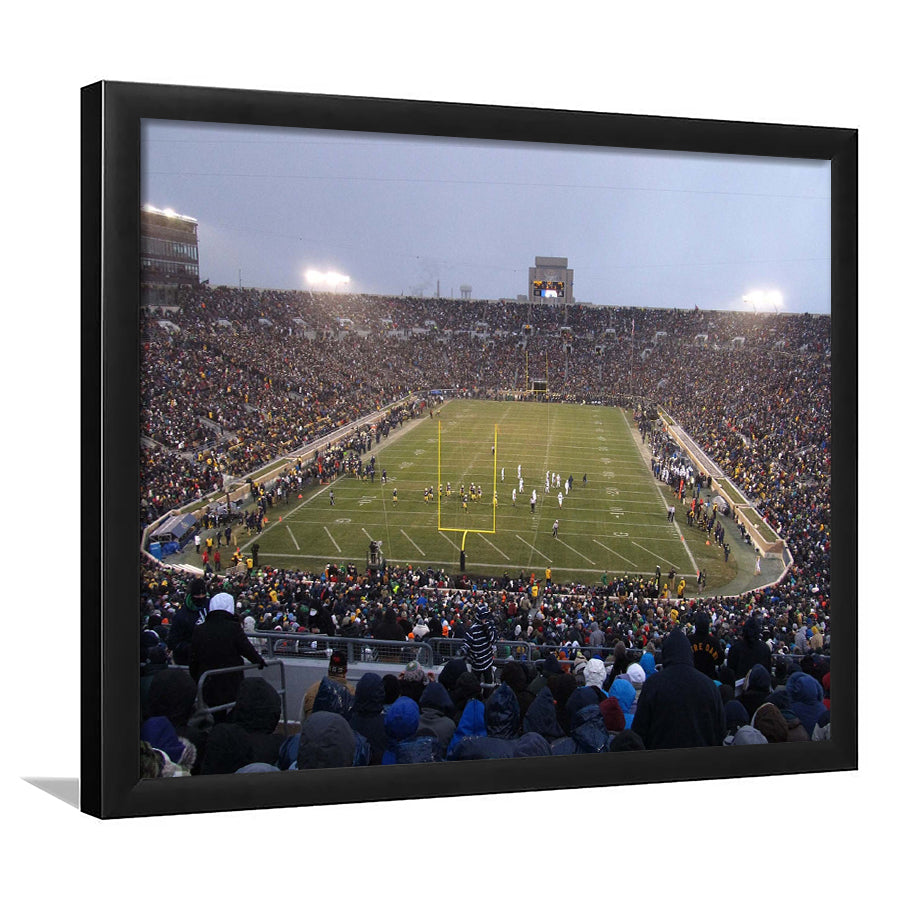 Notre Dame Stadium Wall Art American Football Stadium,Sport Stadium Art Prints, Fan Gift, Wall Decor