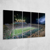 Notre Dame Students, Stadium Canvas, Sport Art, Gift for him, Multi Panels B, Canvas Prints Wall Art Decor