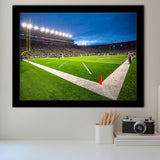 Notredame Stadium, Stadium Canvas, Sport Art, Gift for him, Framed Art Prints Wall Art Decor, Framed Picture