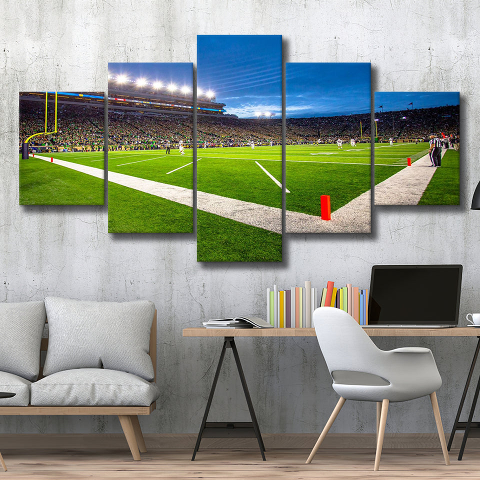 Notredame Stadium, Stadium Canvas, Sport Art, Large Canvas, Multi Panels, Canvas Prints Wall Art Decor