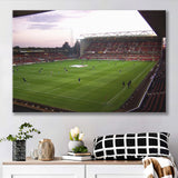 Nottingham Forest Stadium Canvas Prints City Ground Wall Art Football,Sport Stadium Art Prints, Fan Gift, Wall Decor