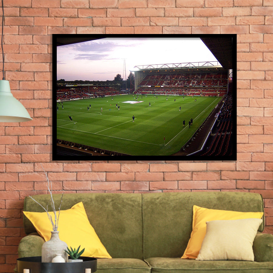 Nottingham Forest Stadium Art Prints City Ground Wall Art Football,Sport Stadium Art Prints, Fan Gift, Wall Decor