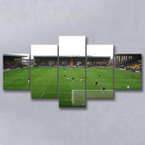 Notts County Wall Art Meadow Lane Stadium Canvas Prints Football,Multi Panels,Sport Stadium Art Prints, Fan Gift