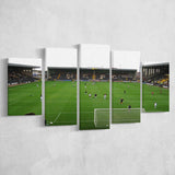 Notts County Wall Art Meadow Lane Stadium Canvas Prints Football,Multi Panels,Sport Stadium Art Prints, Fan Gift
