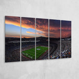 Nou Camp Stadium Canvas Prints Art Barcelona Stadium Wall Decor,Multi Panels B,Sport Stadium Art Prints, Fan Gift