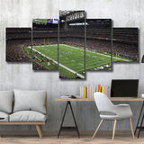 Nrg Stadium in Houston, Stadium Canvas, Sport Art, Large Canvas, Multi Panels, Canvas Prints Wall Art Decor