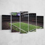 Nrg Stadium in Houston, Stadium Canvas, Sport Art, Large Canvas, Multi Panels, Canvas Prints Wall Art Decor