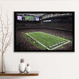 Nrg Stadium in Houston, Stadium Canvas, Sport Art, Gift for him, Framed Canvas Prints Wall Art Decor, Framed Picture