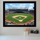 Oakland Athletics Stadium Art Prints Oakland Coliseum Wall Art Baseball,Sport Stadium Art Prints, Fan Gift, Wall Decor