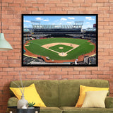 Oakland Athletics Stadium Art Prints Oakland Coliseum Wall Art Baseball,Sport Stadium Art Prints, Fan Gift, Wall Decor