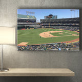 Oakland Athletics Stadium Canvas Prints Oakland Coliseum Wall Art Baseball,Sport Stadium Art Prints, Fan Gift, Wall Decor