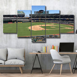 Oakland Athletics Stadium Canvas Prints Oakland Coliseum Wall Art Baseball,Multi Panels,Sport Stadium Art Prints, Fan Gift